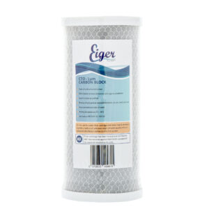 Active Carbon Filter Cartridge Eiger Big Blue 10" x 4.5" - 5μm