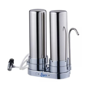 Eiger Inox 2 Stage Countertop Faucet Water Filter System