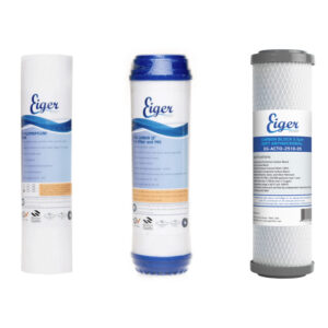 PP & GAC & CTO 0.5μm 3 Stage Water Filter Cartidges