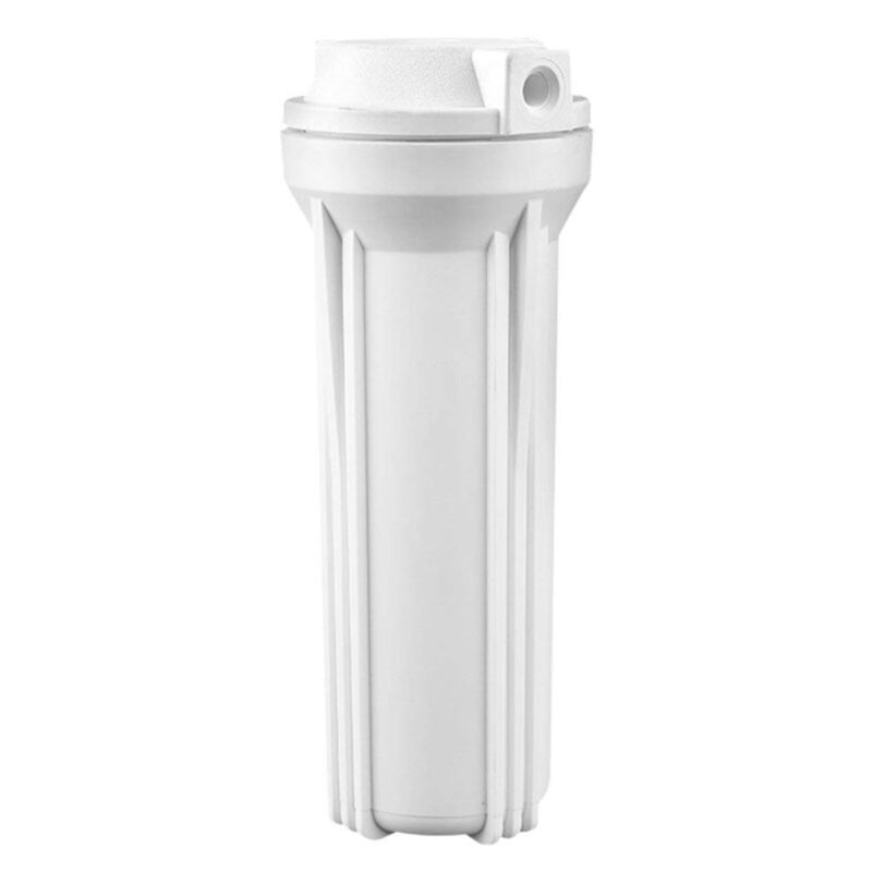 Eiger Single Under Sink Water Filter Housing White